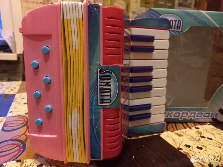 Аккордеон детский игрушечный