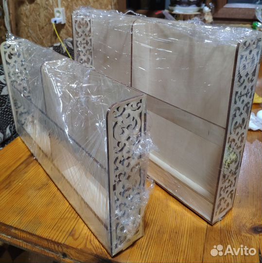 Полка деревянная 2х.размеров