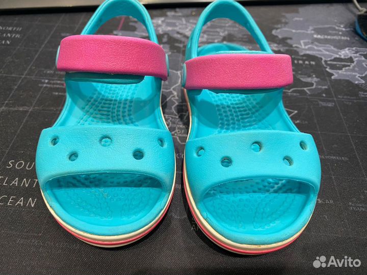 Сандалии для девочки crocs c5