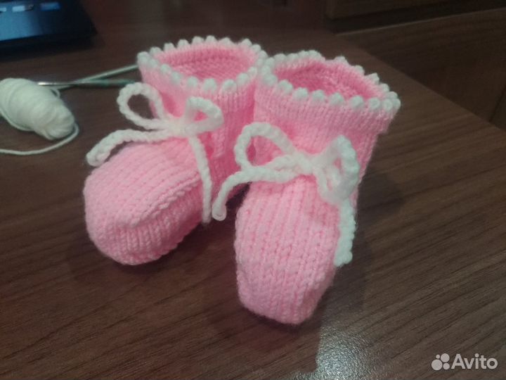 Пинетки вязаные