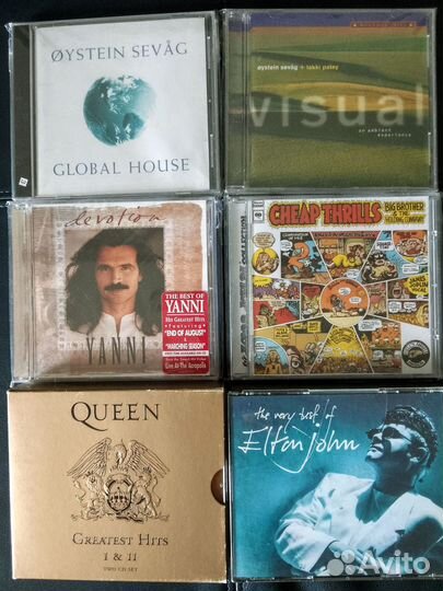 Фирменные CD rock,jazz,blues (USA,EU)