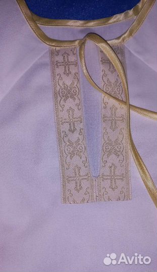 Крестильный набор, рубашка для крещения