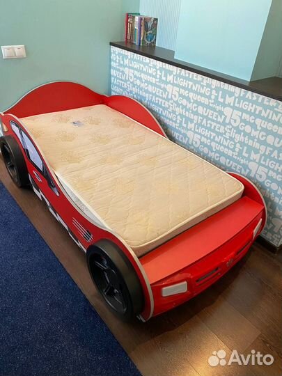 Кровать-машина «Молния» Маккуин фабрики «ABC-king»