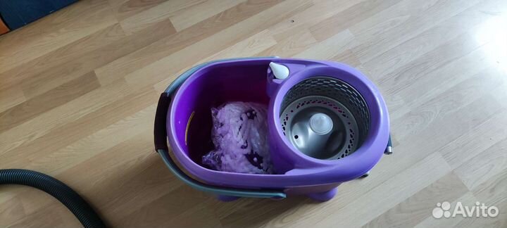 Ведро со шваброй с отжимом