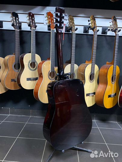 Акустическая гитара Fabio 41' Новая Натуральная