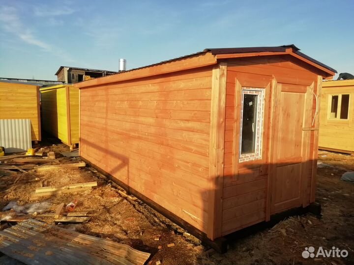 Баня каркасная