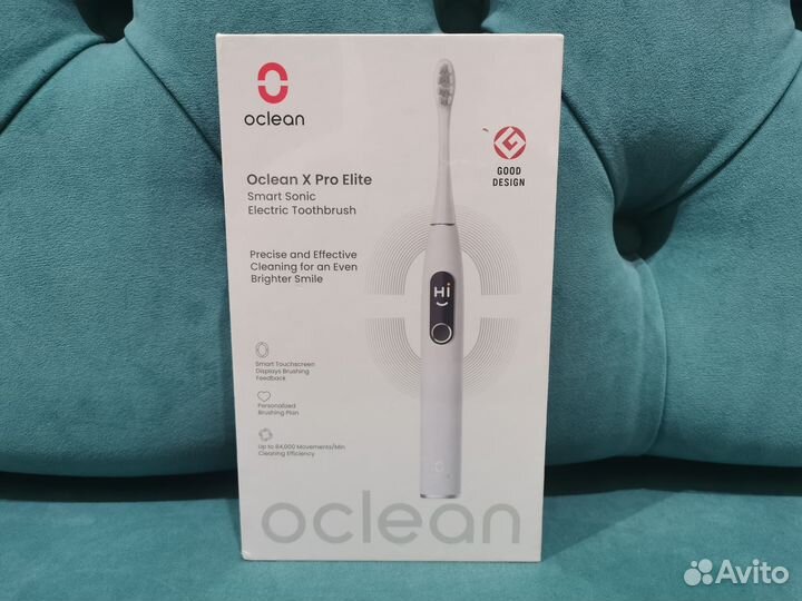 Электрическая зубная щетка Oclean X Pro Elite Нова