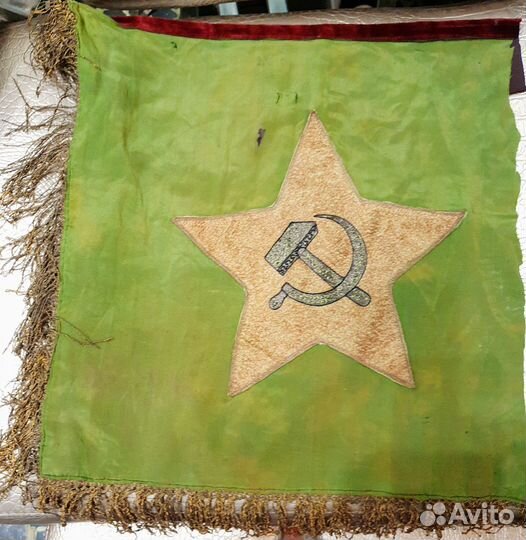 Знамя нквд вчк-гпу 1917-1922гг, оригинал, музей