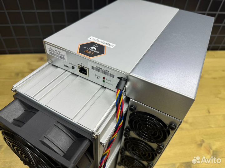 Asic Antminer S21 с 190Th до 200Th