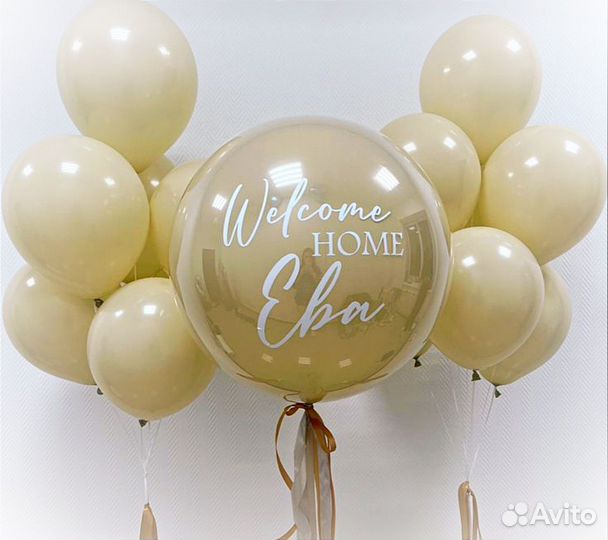 Воздушные шары, Гелевые шары, оформление шарами