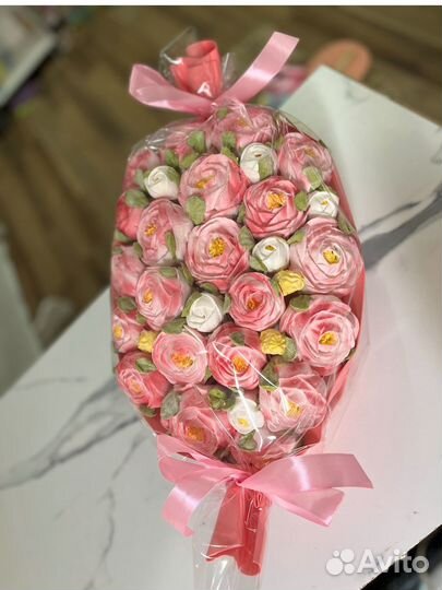 Букет из зефира