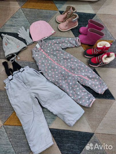 Вещи пакетом на девочку 86-92
