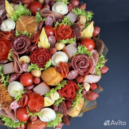 Мужской закусочный букет