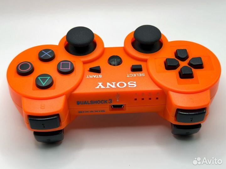 Геймпад Реплика Оранжевый (PS3) NEW