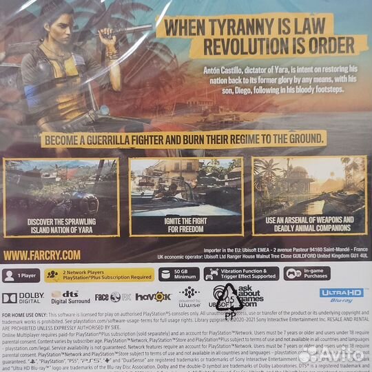 Far Cry 6 PS5 (новый)