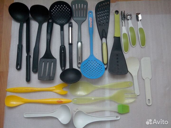 Набор кухонный, утварь разная и др