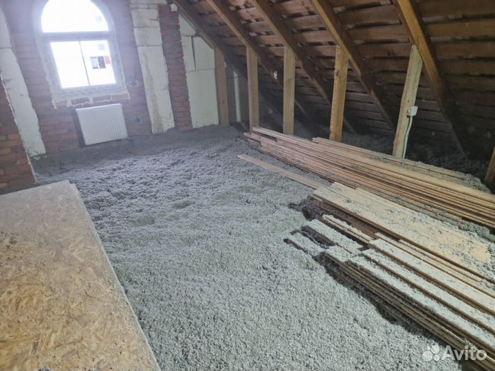 Утеплитель для крыши эковата