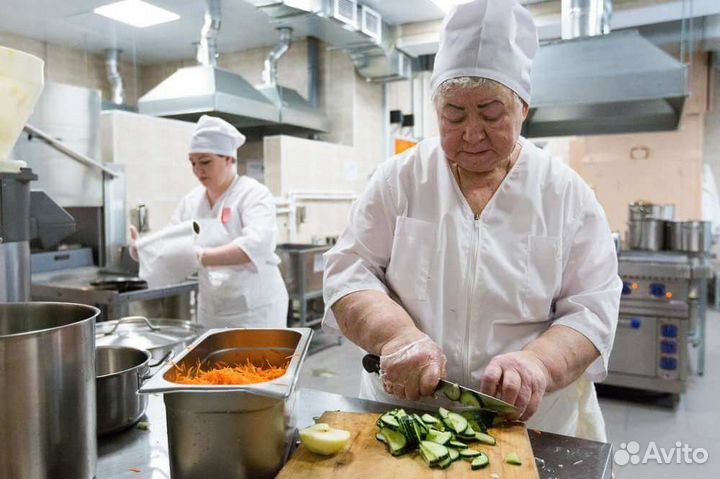 Работник кухни в столовую Вахта проживание+питание