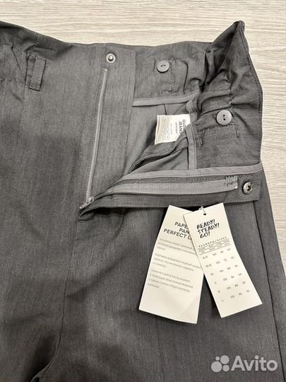 Брюки с подтяжками