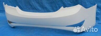 Бампер задний окрашенный 