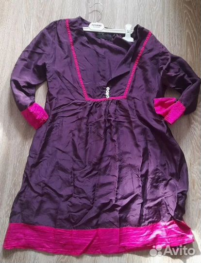 Туника шелковая