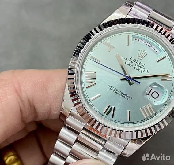 Часы Rolex Oyster Perpetual Day Date 40мм Ice Blue