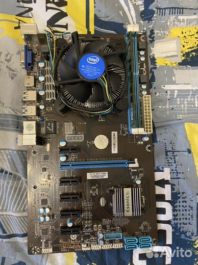 H81 pro btc комплект (связка)