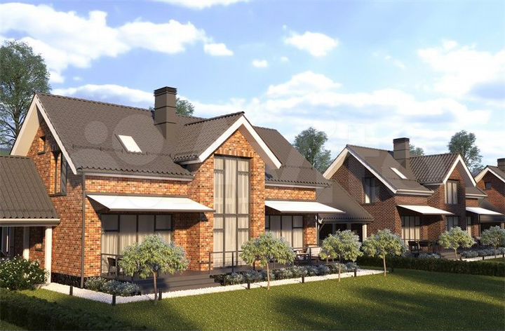 Дом 180 м² на участке 6 сот.