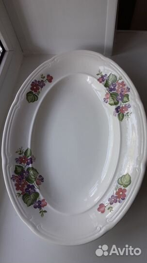 Блюдо СССР зик Конаково, солонка, перечница