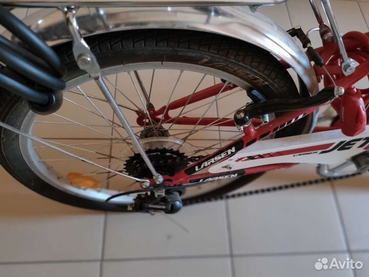 Детский велосипед larsen jet 2.0
