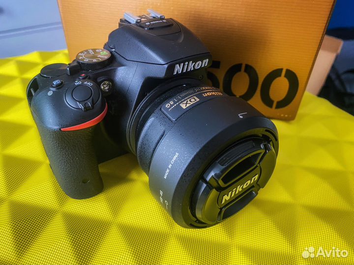 Nikon D5500 + объектив af-s dx nikkor 35mm f/1.8g