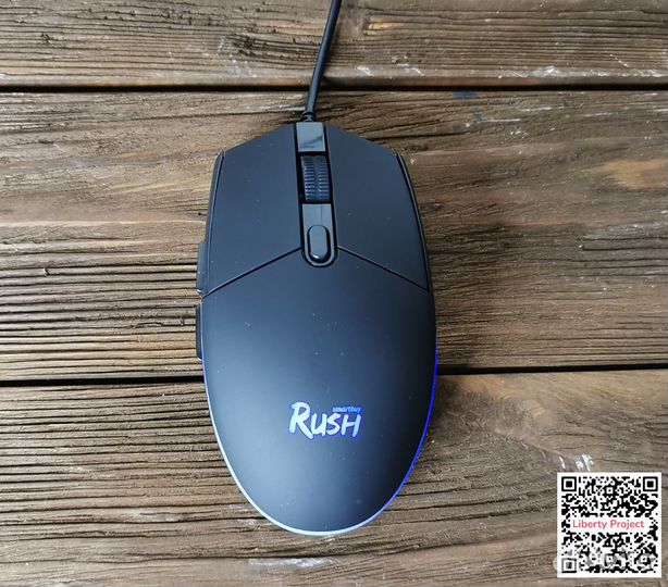 Мышь игровая проводная Smartbuy rush черная