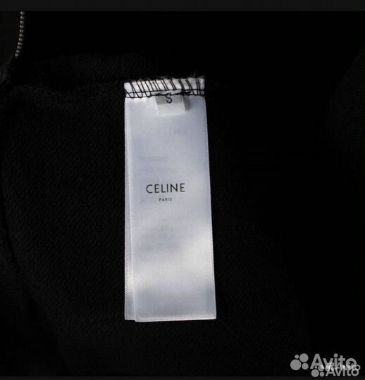 Зип Худи Celine Чёрное y2k