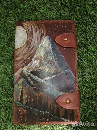 Ежедневник из натуральной кожи