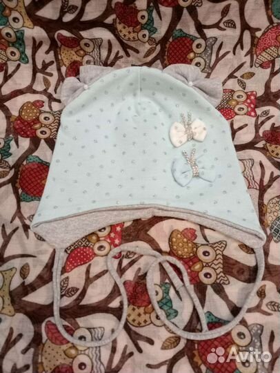 Шапочки на весну и снуд