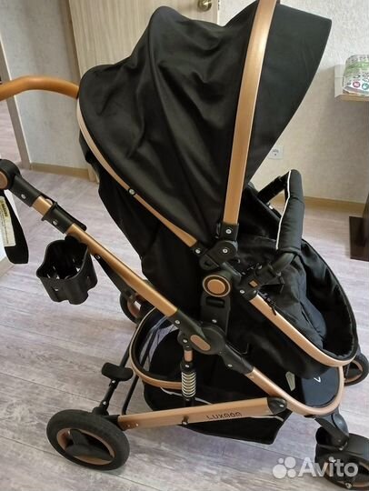 Коляска luxmom 3 в 1 бу