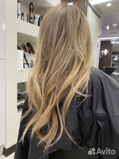 Модель на окрашивание и укладки