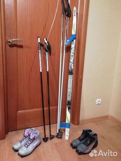 Лыжи беговые active classic stc