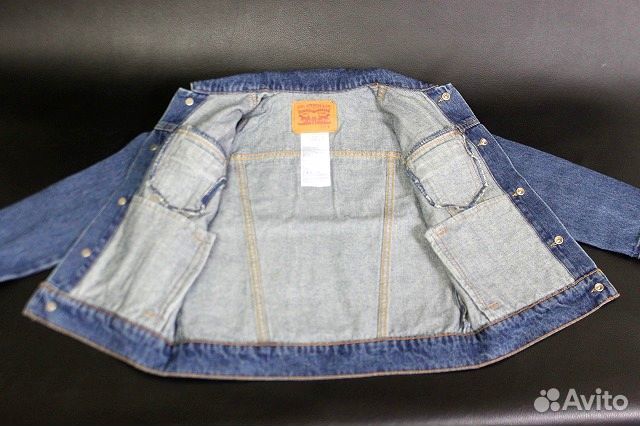 Детская джинсовая куртка levi'S (110-116 см)