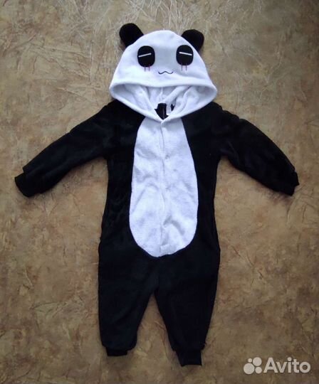 Новый комбинезон панда