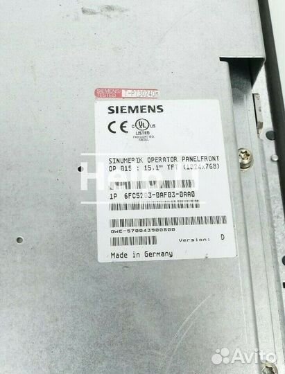 Панель оператора Siemens 6FC5203-0AF03-0AA0