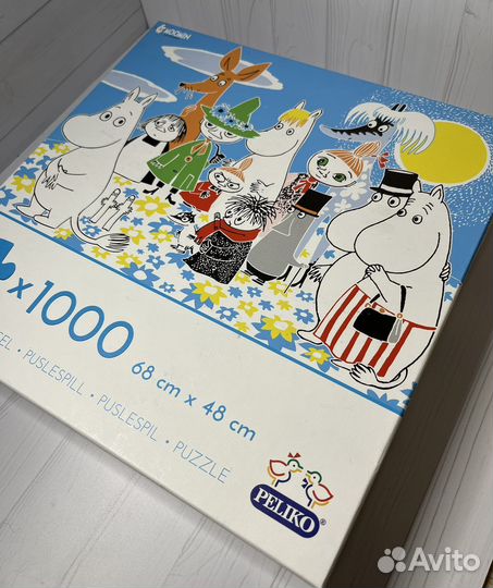 Пазлы с Муми-троллями 1000 / Moomin Martinex