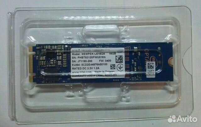 intel optane memory m10 16gb