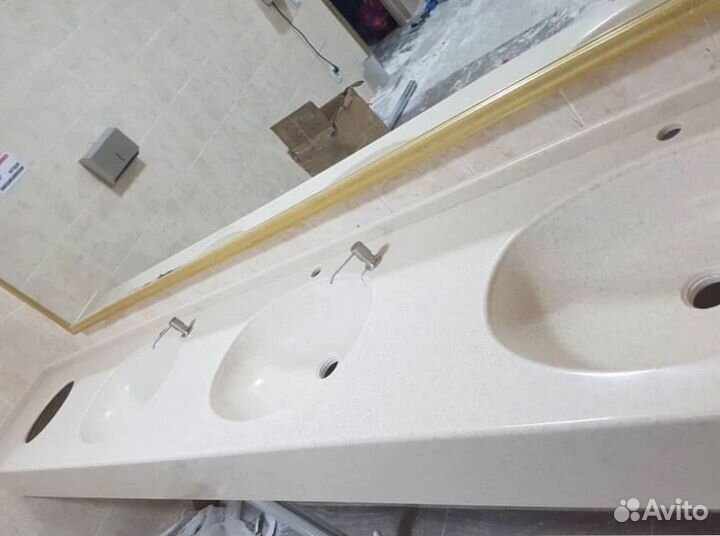 Столешница на кухню из искусственного камня