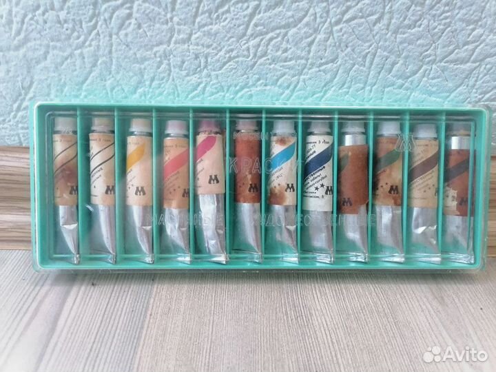 Масляные краски набор СССР