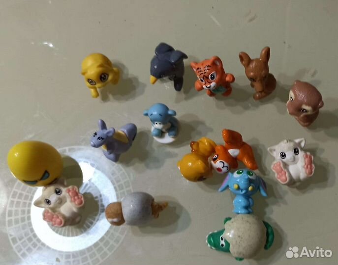 Фигурки, мини игрушки.Перевёртыши,неваляшки Киндер