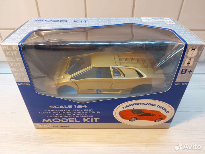 Сборная модель Lamborghini Diablo 1:24