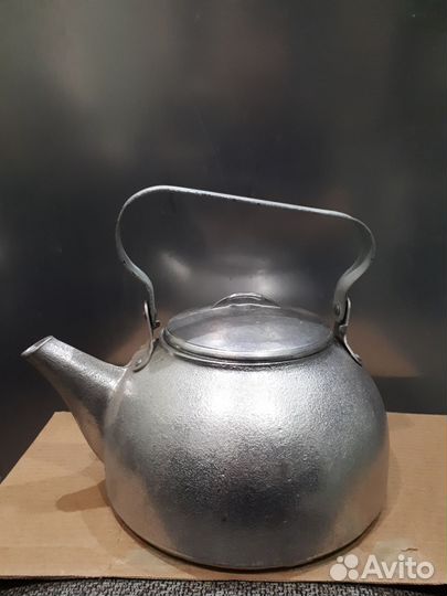 Армейский чайник СССР, литой