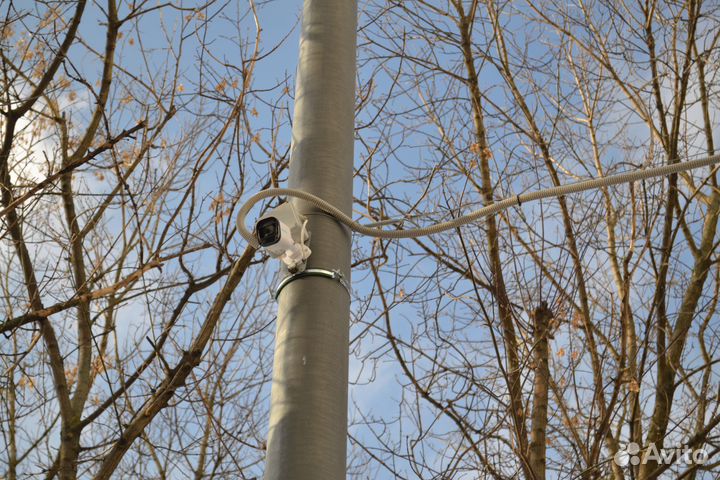 Установка камер видеонаблюдение для дома и бизнеса