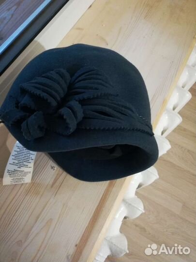 Шляпа фетровая женская